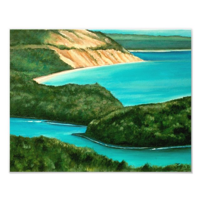 Impression Photo Lakeshore des dunes de l'ours (Devant)