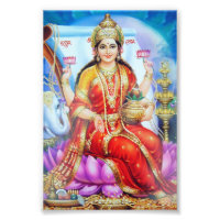 Lakshmi Print (4" x 6") - Version 1