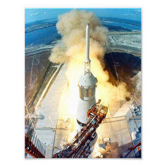 Impression Photo Lancement d'Apollo 11