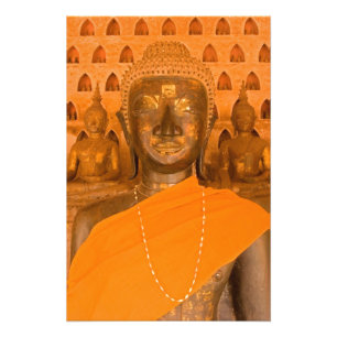 Impression Photo Laos, Vientiane, l'une des 6840 images de Bouddha