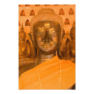 Impression Photo Laos, Vientiane, une des 6840 images de Bouddha en