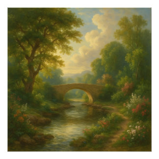 Impression Photo L'Arche Éternelle : Crépuscule Romantique sur la R
