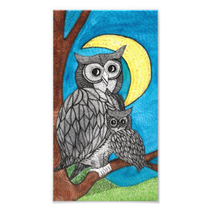 Impression Photo L'art du mot de la maman