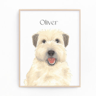 Impression Photo L'art personnalisé Wheaten Terrier