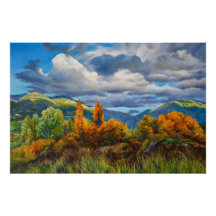 L'automne doré dans les montagnes