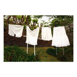 Impression Photo Lave-linge vintage