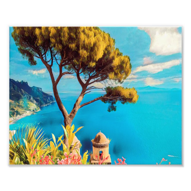 Impression Photo ldp RAVELLO - Le jardin de Villa Rufolo (Devant)