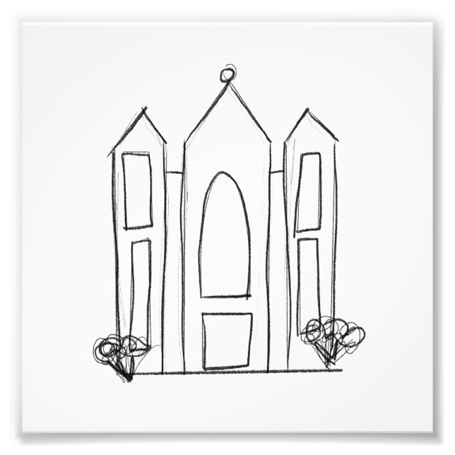 Impression Photo LDS Salt Lake City (Devant)