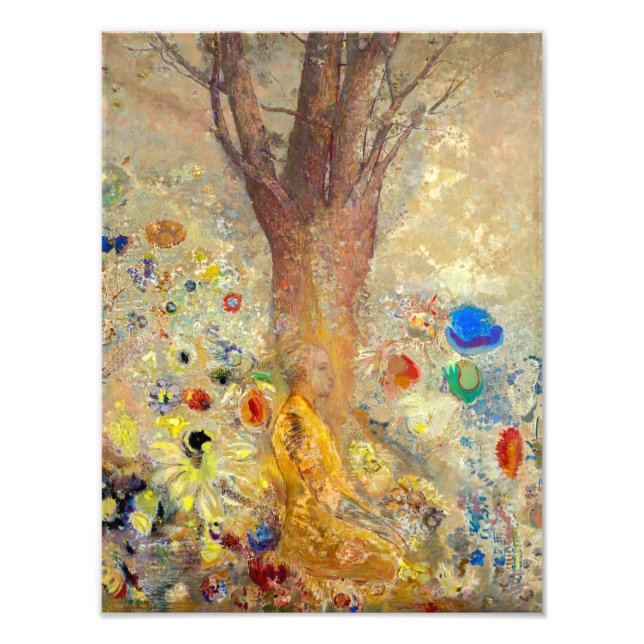 Impression Photo Le Bouddha | Odilon Redon | (Devant)