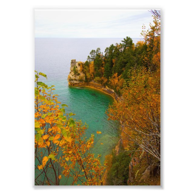 Impression Photo Le château de Miner, Michigan (Devant)