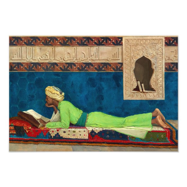 Impression Photo Le chercheur par Osman Hamdi Bey (Devant)