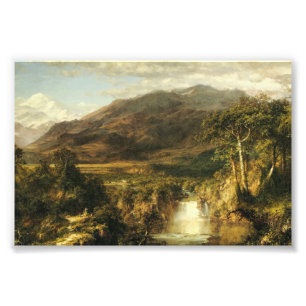 Impression Photo Le Cœur des Andes par Frederic Edwin Church