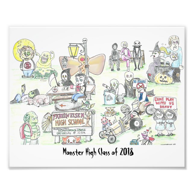 Impression Photo Le Démon (Devant)