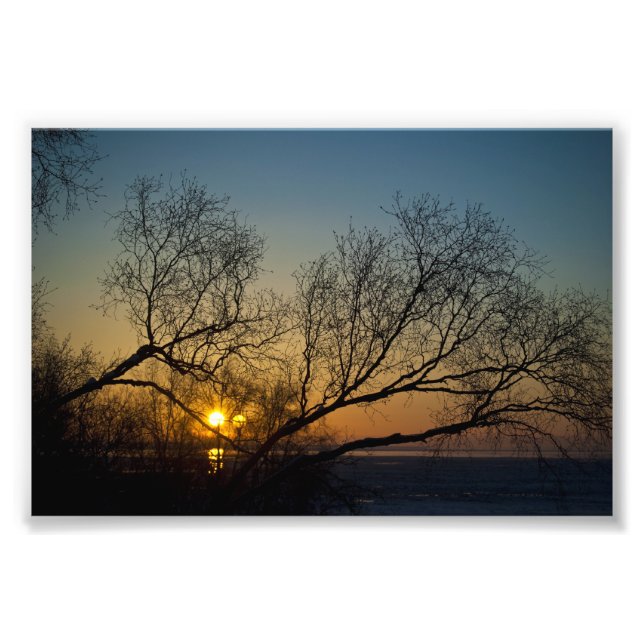 Impression Photo Le Dernier Bit de Soleil (Devant)