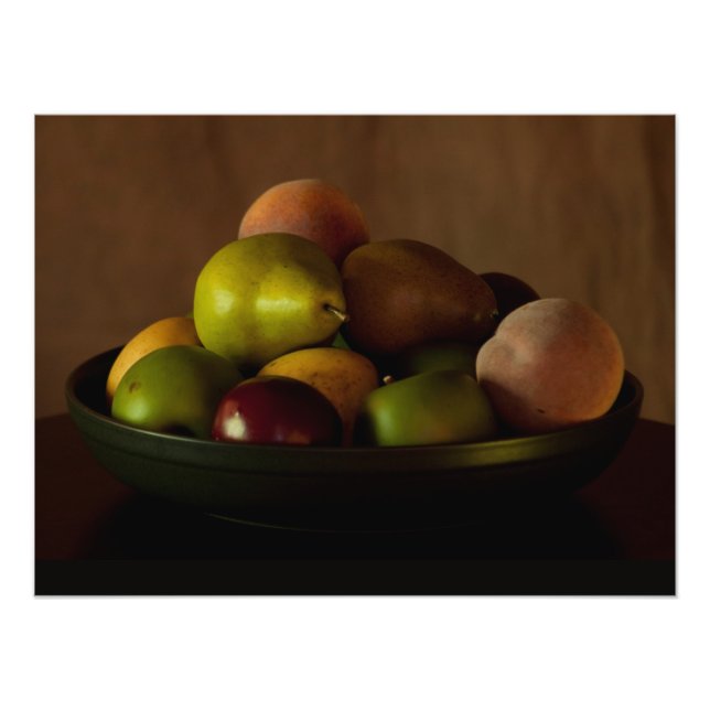 Impression Photo Le fameux bol de fruits (Devant)