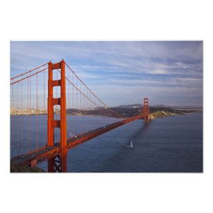 Impression Photo Le Golden Gate Bridge depuis Marin