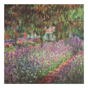 Impression Photo Le jardin de l'artiste à Giverny par Claude Monet