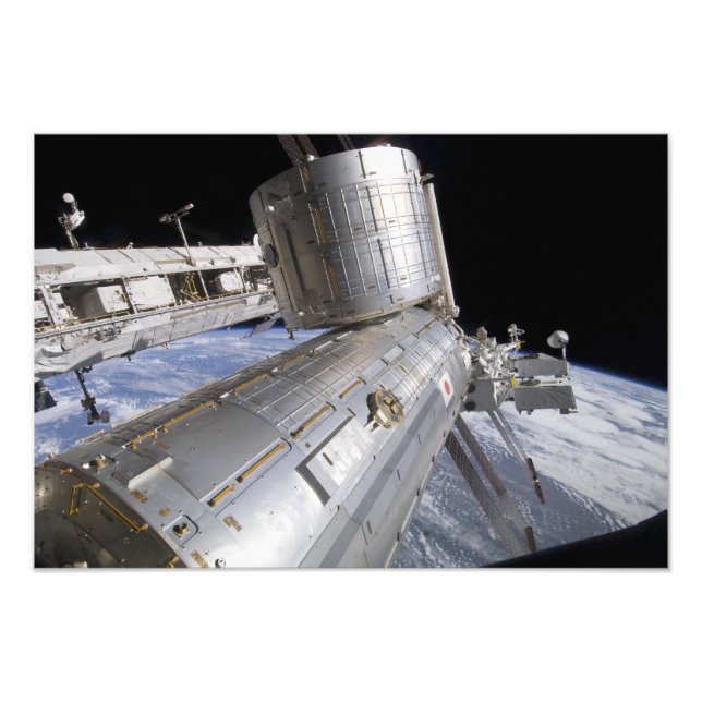 Impression Photo Le laboratoire Kibo du module japonais d'expérimen (Devant)