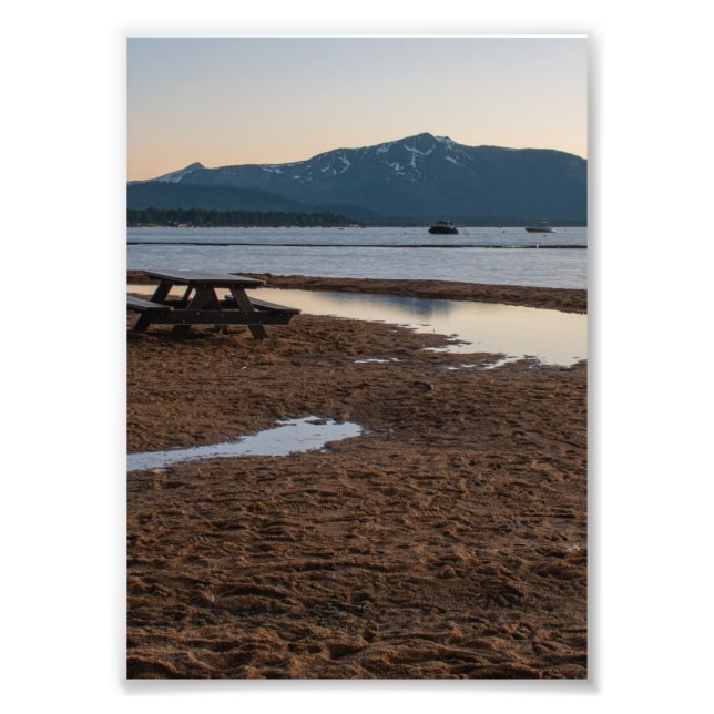 Impression Photo Le lac Tahoe (Devant)