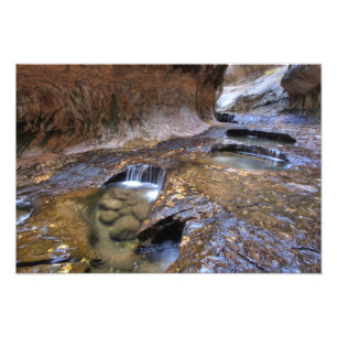 Impression Photo Le Métro le long de la Fourche gauche de la Vierg