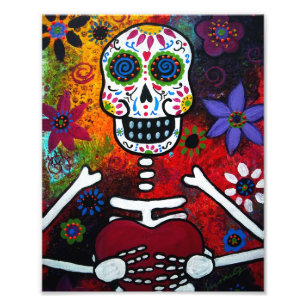 Impression Photo Le Mexicain Corazon font face au jour de la