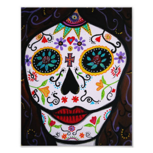Impression Photo Le Mexicain Muerto font face au jour de la