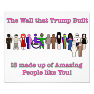 Impression Photo Le mur que Trump a construit