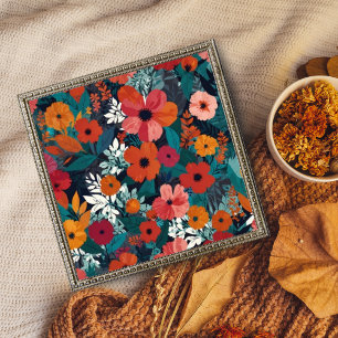 Impression Photo Le paradis floral vibrant