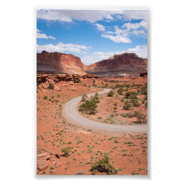 Impression Photo Le Parc national du Capitol Reef (Devant)