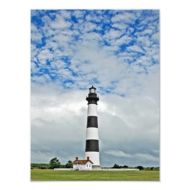Impression Photo Le phare de Bodie Island (Devant)