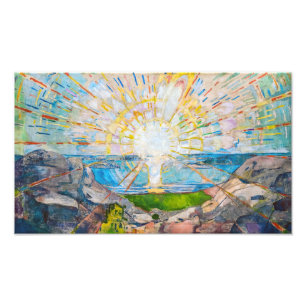 Impression Photo Le Soleil 1909   Edvard Munch  