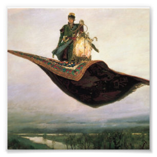 Impression Photo Le tapis volant de Viktor Vasnetsov (1880)