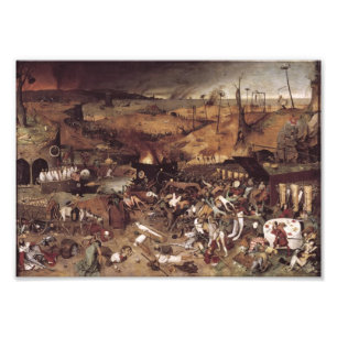 Impression Photo Le triomphe de la mort par Peter Bruegel