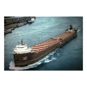 Impression Photo Le vapeur des Grands Lacs J.L. Mauthe