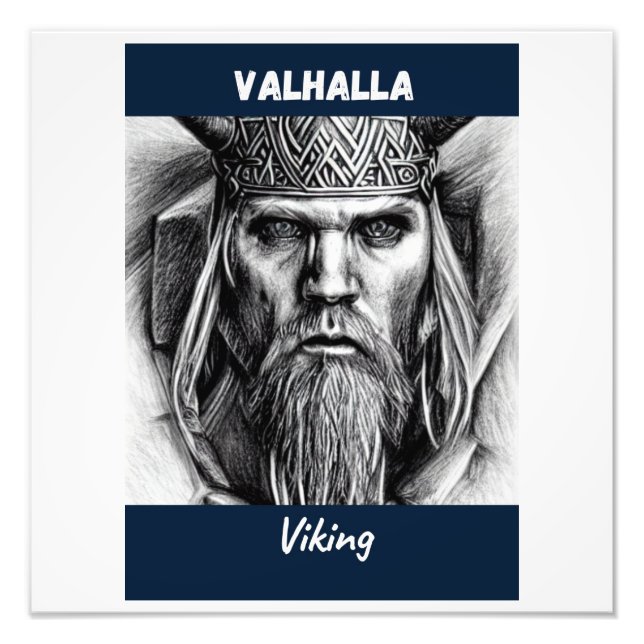 Impression Photo Le Viking de Valhalla (Devant)