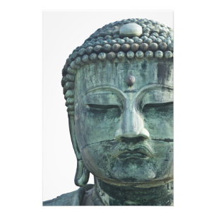 Impression Photo Le visage du Grand Bouddha de Kamakura aussi