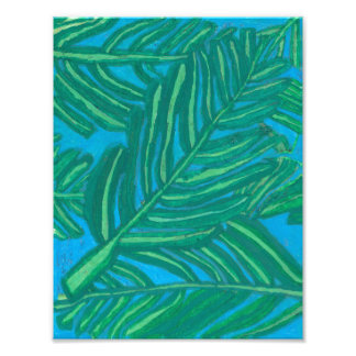 Impression Photo Leaf Day Print