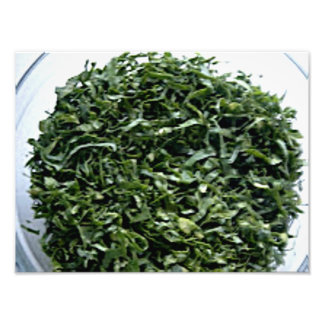 Impression Photo Légumes vert foncé à feuilles tranchées épinards k