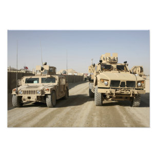 Impression Photo L'embuscade résistante aux mines protégée