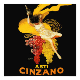 Impression Photo Leonetto Cappiello Cinzano Cocktail Publicité