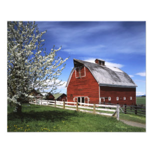 Impression Photo Les Etats-Unis, Washington, Ellensburg, grange
