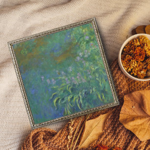 Impression Photo Les Iris Vibrants de Monet