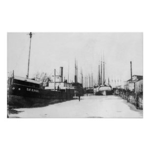 Impression Photo Les vapeur des Grands Lacs D.F. Rose et Tempest