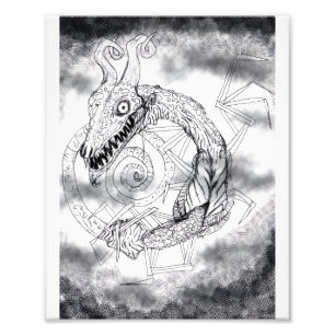 Impression Photo L'estampe du dragon d'Ito