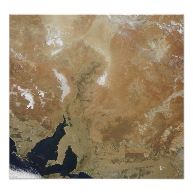 Impression Photo L'état de l'Australie du Sud (Devant)