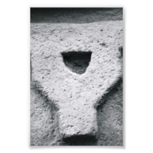 Impression Photo Lettre Photgraphy Y3 4x6 noir et blanc d'alphabet