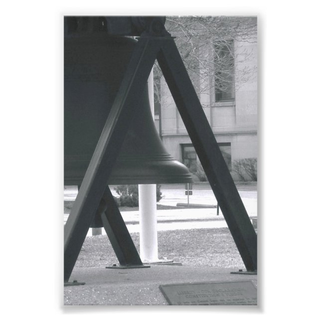 Impression Photo LETTRE PHOTOGRAPHIQUE A1 Noir et blanc (Devant)