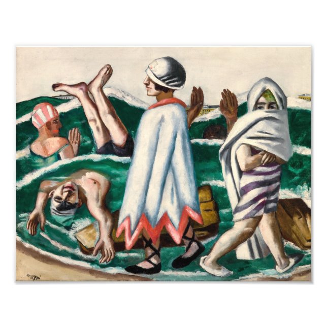 Impression Photo Lido | Max Beckmann | (Devant)