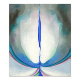 Impression Photo Ligne bleue | Georgia O'Keeffe |
