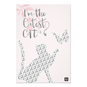 Impression Photo Lil'inspiration #15 - I'm the cutest CATch